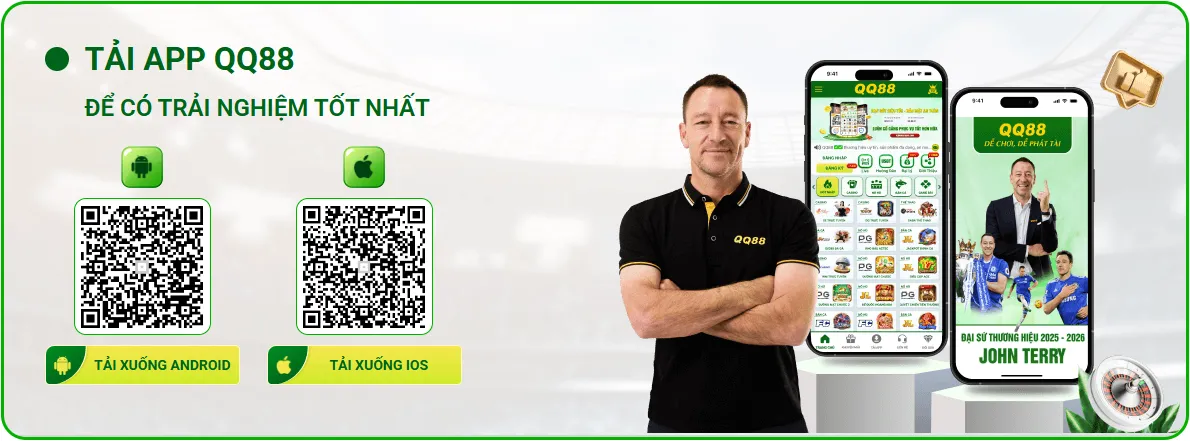 Trải nghiệm tốt nhất trên App QQ88 Trải nghiệm tốt nhất trên App QQ88